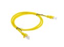 Lanberg Patchcord UTP Lanberg PCU5-10CC-0100-Y (RJ45 - RJ45 ; 1m; UTP; kat. 5e; kolor żółty)