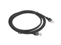 Lanberg Patchcord UTP Lanberg PCU5-10CC-0200-BK (RJ45 - RJ45 ; 2m; UTP; kat. 5e; kolor czarny)