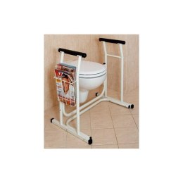 SUNDO Dostawiana podpórka do toalety z miejscem na gazetę