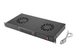 Lanberg LANBERG PANEL WENTYLACYJNY 1U LCD 19