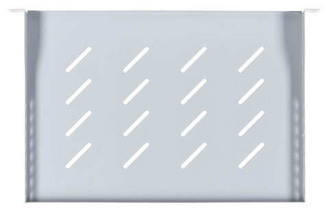 Lanberg LANBERG PÓŁKA DO SZAF 19" 600MM (1U, 483X330MM) SZARA AK-1004-S