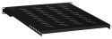 Lanberg Półka do szaf stojących Lanberg AK-1005-B (500 mm; kolor czarny)
