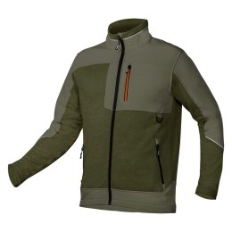 NEO TOOLS Bluza softshell OUTDOOR, zielona, rozmiar XXXL