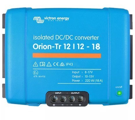 Victron Energy Przetwornica samochodowa Victron Energy Orion-Tr 12/12-18A 220 W (ORI121222110)