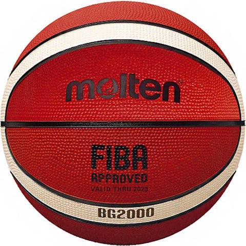 Molten Piłka do koszykówki Molten B5G2000 FIBA brązowa rozm. 5