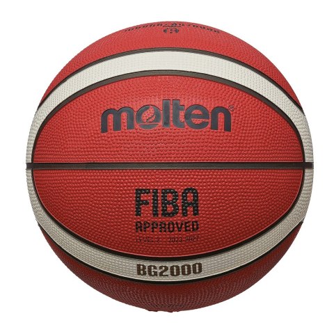 Molten Piłka do koszykówki Molten B6G2000 FIBA rozmiar 6