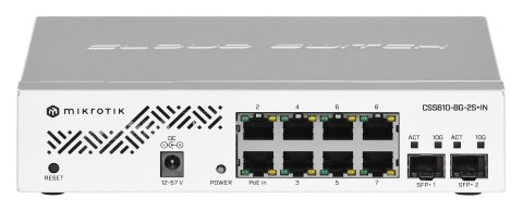 MikroTik Switch Mikrotik CSS610-8G-2S+IN 10p Managed Gigabit/10G