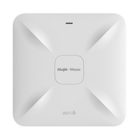 Ruijie REYEE ACCESS POINT AX3200 1 PORT 1GBIT + 1 PORT 2.5GBIT | WI-FI 6 - 802.11AX - 3202MBPS | ZASILANY POE | SUFITOWY