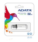 ADATA Pendrive ADATA C906 AC906-32G-RWH (32GB; USB 2.0; kolor biały)