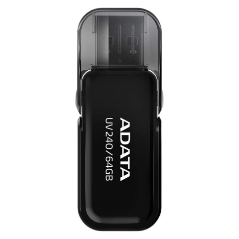 ADATA Pendrive ADATA UV240 AUV240-64G-RBK (64GB; USB 2.0; kolor czarny)