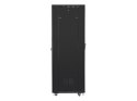 Lanberg LANBERG SZAFA STOJĄCA RACK 19" 42U 600X800 DRZWI SZKLANE LCD CZARNA FF01-6842-12BL (FLAT PACK)