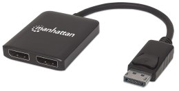 Manhattan MANHATTAN ROZDZIELACZ AV SPLITTER DISPLAYPORT 1X2