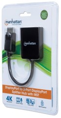 Manhattan MANHATTAN ROZDZIELACZ AV SPLITTER DISPLAYPORT 1X2