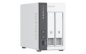 QNAP Qnap TS-216G, Tower, 2 x 2.5"/3.5" SATA, ARM 2.0GHz Quad core, 4GB, 1 x 2.5GbE + 1 x GbE, External adapter (PSU)