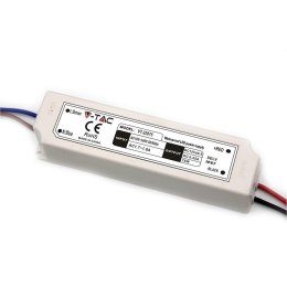 V-TAC Zasilacz LED V-TAC VT-22075 75W 12V 6.25A IP67 Hermetyczny, Filtr EMI (SKU 3235) Biały