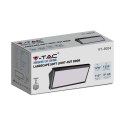 V-TAC Oprawa ścienna LED V-TAC VT-8054 ukośna 12W IP65 4000K 1250lm (SKU 6808) Czarny