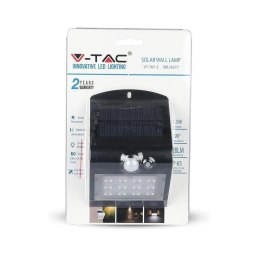 V-TAC Projektor solarny V-TAC VT-767-2 1,5W LED 4000K 220lm (SKU 8277) Czarny