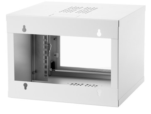 DIGITUS Szafka wisząca 19'' 4U 568x400 drzwi szklane RAL7035