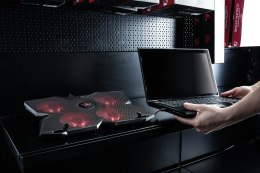 Trust Podkładka chłodząca TRUST GXT 278 Yozu 20817 (17.x cala; 4 wentylatory)