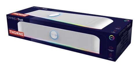 Trust Soundbar TRUST GXT619W THORNE RGB Biały