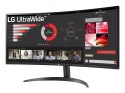 LG LG 34WR50QK-B monitor komputerowy 86,4 cm (34") 3440 x 1440 px Wide Quad HD Czarny