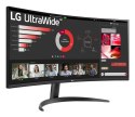 LG LG 34WR50QK-B monitor komputerowy 86,4 cm (34") 3440 x 1440 px Wide Quad HD Czarny