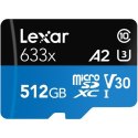 Lexar Lexar 633x 512 GB MicroSDXC UHS-I Klasa 10