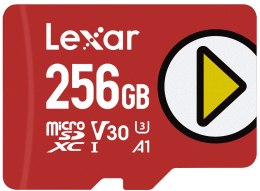 Lexar Lexar PLAY microSDXC UHS-I Card 256 GB Klasa 10