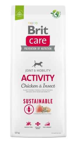 Brit BRIT Care Dog Sustainable Activity Chicken & Insect - sucha karma dla psa - 12 kg