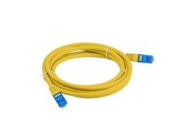 Lanberg LANBERG PATCHCORD S/FTP KAT.6A 3M ŻÓŁTY LSZH CCA (FLUKE PASSED) PCF6A-10CC-0300-Y