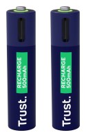 Trust Baterie AAA Trust USB-C RECHARGEABLE BATTERIES 2P