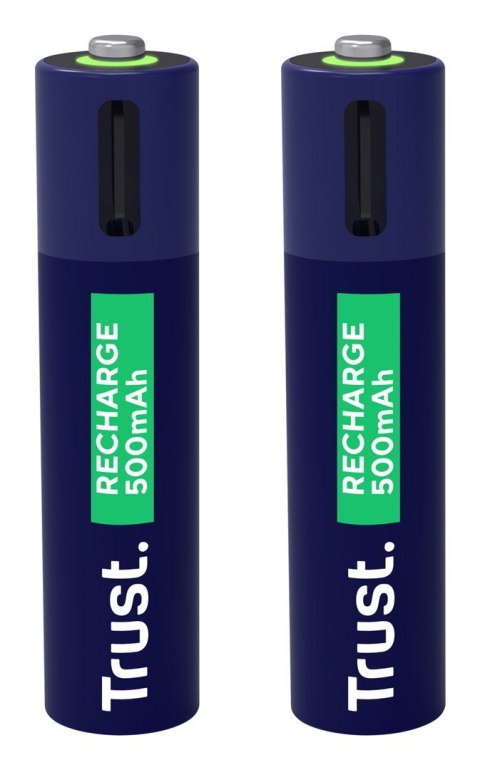 Trust Baterie AAA Trust USB-C RECHARGEABLE BATTERIES 2P