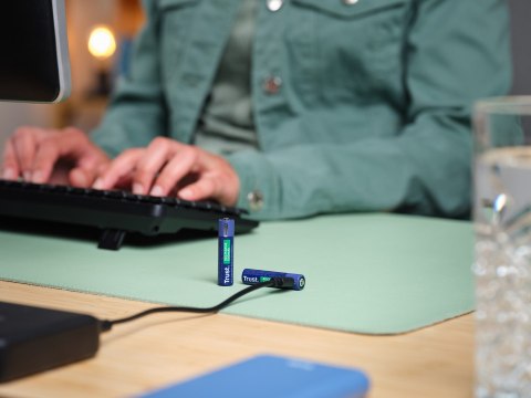 Trust Baterie AAA Trust USB-C RECHARGEABLE BATTERIES 2P