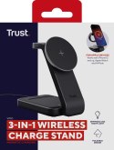 Trust Magnetic Charge Stand Trust Viro 3-in-1 Wireless Black