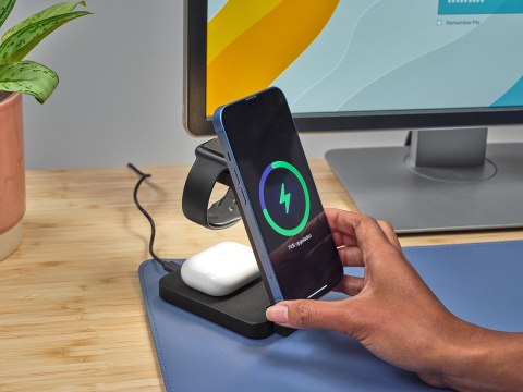 Trust Magnetic Charge Stand Trust Viro 3-in-1 Wireless Black