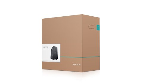 DEEPCOOL Obudowa Deepcool CH370 czarna (R-CH370-BKNAM1-G-1)