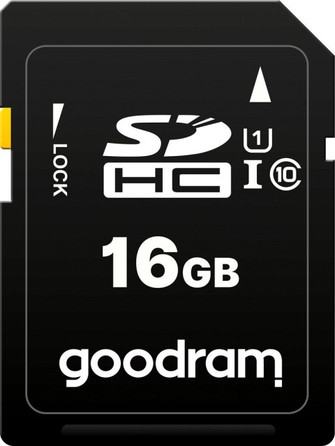 GoodRam Karta pamięci GoodRam S1A0-0160R12 (16GB; Class 10, Class U1, V10; Karta pamięci)