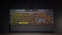 Corsair Corsair K70 MAX klawiatura Gaming USB US English Czarny