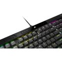 Corsair Corsair K70 MAX klawiatura Gaming USB US English Czarny