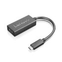 Lenovo Lenovo USB-C to HDMI 2.0b zewnętrzna karta graficzna usb Czarny