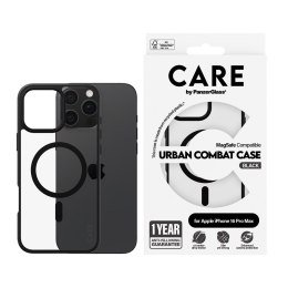 PanzerGlass PanzerGlass CARE by PG UrbCom BLK MagS iPhone16P 6.9 pokrowiec na telefon komórkowy Przezroczysty