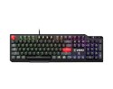 MSI MSI Vigor GK41 Dusk LR US klawiatura Gaming USB QWERTY Angielski Czarny