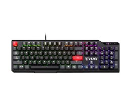 MSI MSI Vigor GK41 Dusk LR US klawiatura Gaming USB QWERTY Angielski Czarny