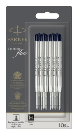 PARKER Parker Quinkflow Średni Czarny 10 szt.