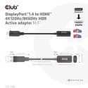 Club 3D CLUB3D CAC-1088 adapter kablowy 0,21 m DisplayPort HDMI Czarny