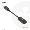 Club 3D CLUB3D CAC-1088 adapter kablowy 0,21 m DisplayPort HDMI Czarny