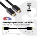 Club 3D CLUB3D Ultra High Speed HDMI 4K120Hz, 8K60Hz Certified Cable 48Gbps M/M 2 m / 6.56 ft