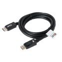 Club 3D Kabel Club3D CAC-2068 DisplayPort™ 1.4 HBR3 Cable Male / Male 2 m/6.56ft VESA CERTIFIED