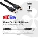 Club 3D Kabel Club3D CAC-2068 DisplayPort™ 1.4 HBR3 Cable Male / Male 2 m/6.56ft VESA CERTIFIED