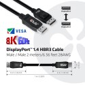 Club 3D Kabel Club3D CAC-2068 DisplayPort™ 1.4 HBR3 Cable Male / Male 2 m/6.56ft VESA CERTIFIED